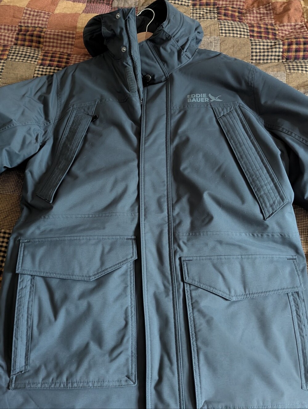 Eddie Bauer Men's Hooded Puffer Parka